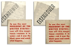 Lot of President Eisenhower Campaign Memorabilia From 1952-1954 -- Includes Centennial Celebration of Republication Party, ''From Abe to Ike!''