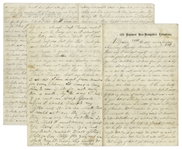 Civil War Captain Joseph Prime Letter From 1862 Regarding the Death of Colonel Ellsworth