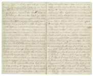 Civil War Captain Joseph Prime Letter From 1862 Regarding the Death of Colonel Ellsworth