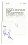 Albert Speer Letter Signed -- ...You could do me a huge favor if you could make me a copy of the interview with Phil Donahue... -- 1976
