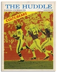 Lot of 10 NFL Programs From 1960s to 1980s -- Most Baltimore Colts Playing Variety of Teams