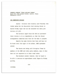 Press Kit From the JFK Texas Welcome Dinner the Night of His Assassination