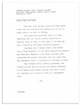 Press Kit From the JFK Texas Welcome Dinner the Night of His Assassination