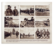 United States Pictorial History of WWI in Four Volumes -- ''U.S. Official Pictures of the World War Showing America's Participation''