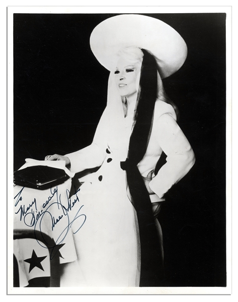 Mae West Signed 8'' x 10.25'' Photo