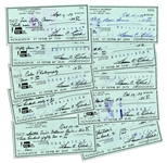 Harmon Killebrew Lot of 10 Signed Checks