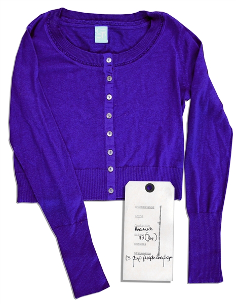 Amanda Bynes Screen-Worn Sweater From the 2010 Teen Comedy ''Easy A''