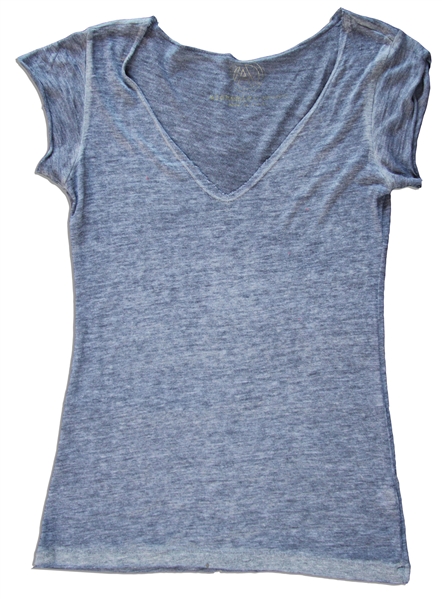 Emma Stone Screen-Worn T-Shirt From the 2010 Teen Comedy ''Easy A''