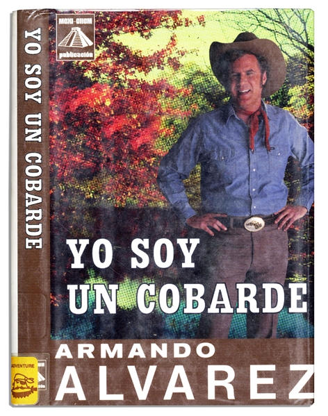 Prop Book From the 2012 Comedy ''Casa de Mi Padre'' -- Featuring Will Ferrell On the Cover of ''Yo Soy Un Cobarde''