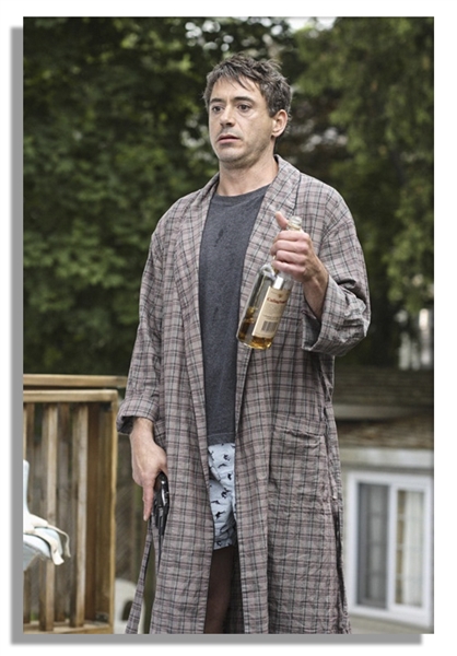 Robert Downey, Jr. Calvin Klein Robe & Shirt From the 2007 Comedy ''Charlie Bartlett''