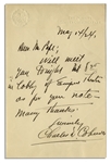 Charles D. Coburn Autograph Letter Signed