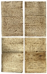 Letter Regarding the Second Cholera Pandemic -- ...there was the last account 33 death by cholera in Princeton... -- 1834