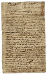 Letter Regarding the Second Cholera Pandemic -- ''...there was the last account 33 death by cholera in Princeton...'' -- 1834