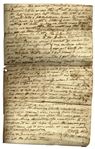 Letter Regarding the Second Cholera Pandemic -- ''...there was the last account 33 death by cholera in Princeton...'' -- 1834