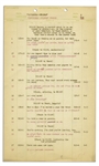 Vintage 1939 Script For ''Invisible Stripes'' Starring George Raft, Humphrey Bogart & William Holden -- With Hand Corrections & Notes