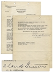 1942 Letter Detailing the Torpedo Damage on the U.S.S. California During the Attack on Pearl Harbor