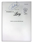 Comedic Genius Lucille Ball's First and Final Draft Scripts From A 1971 Episode of ''Here's Lucy'' Guest Starring Dinah Shore - Including Lucy's Handwritten Script Notes