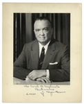 J. Edgar Hoover Signed Photograph