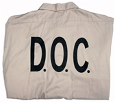 Christian Bale Screen-Worn Hero Shirt From the Prison Scenes in ''Out of the Furnace''