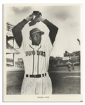 HOFer Satchel Paige 8'' x 10'' Photo Signed