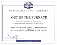 Christian Bale Screen-Worn Costume From the 2013 Film ''Out of the Furnace''