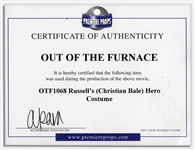 Christian Bale Screen-Worn ''Hero'' Costume From ''Out of the Furnace''