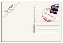 World Trade Center Postcard -- Postmarked 9/11/01