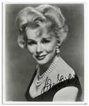 Set of Four Eva Gabor Signed Photos