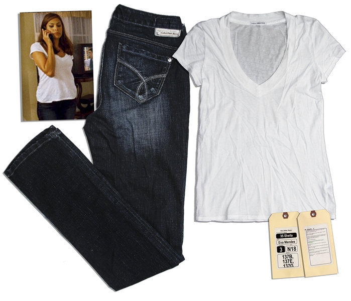 Actress Eva Mendes' Wardrobe From the Will Ferrell Comedy ''The Other Guys''