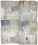81 Letter Lot by Civil War Soldier -- Gettysburg Content -- ...I saw one man who had been shot through the neck & the blood was running down his coat...a very queer sensation ran through me...