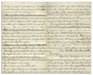 Civil War Letter Lot by a 21st New York Cavalryman -- Describing His Capture of Deserters & Disowning His Own Brother for Deserting -- ''...He has lost all claim upon me to call him brother...''