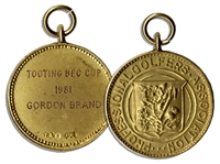 PGAs Tooting Bec Cup From the 1981 British Open -- Won by Gordon J. Brand for the Lowest Single Round During the Championship -- Brand Shot 65