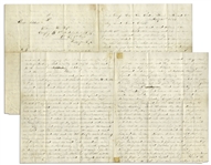 Civil War Letter by William H. Foss of The 1st Independent Sharpshooters -- Battle of Globe Tavern at Weldon Railroad -- ...I do hate to see human beings shot down like wilde beast...