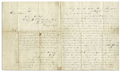 Civil War Letter by William H. Foss of The 1st Independent Sharpshooters -- Battle of Globe Tavern at Weldon Railroad -- ''...I do hate to see human beings shot down like wilde beast...''