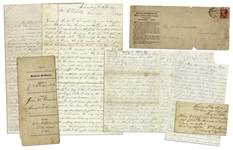 Civil War Letter on the Historic Battle of Shiloh & Its Gory Aftermath -- ...heads blown off some with a bowl through the eyes & head others with the lower part of their face blown off...