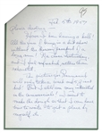 Mary Astor 1957 Autograph Letter Signed to Her Literary Agent -- ''Have I been having a ball! All the fun of being in a hit show without the dreary prospect of a long run!''