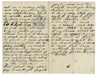 Civil War Letter by 5th Vermont Infantryman KIA at Savage's Station, ''...it is pretay sickley hear and a good many dying...you have perhaps hurd of our los of men...''