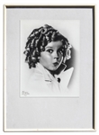 Set of 4 Shirley Temple Framed Studio Portraits
