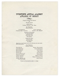 1948 Academy Awards Program -- The Year of ''Miracle on 34th Street'' & ''Great Expectations''