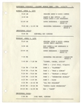 Complete First Draft Production Script and Invitation to the 1972 Academy Awards -- Rare Internal Script & Ticket From the Event's Art Director