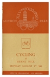 1948 London Summer Olympics Cycling Program