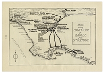 Olympics Program for the 1932 Summer Games in Los Angeles -- Program for 31 July 1932 Events