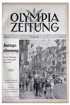 Collection of 30 Olympic Programs From the 1936 Berlin Olympics -- Bound Into 624 Page Book