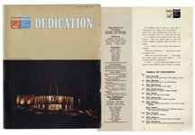 NFL Hall of Fame Inaugural Program & Postcard From 1963
