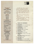 NFL Hall of Fame Inaugural Program & Postcard From 1963