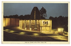 NFL Hall of Fame Inaugural Program & Postcard From 1963