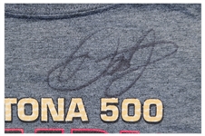 Dale Earnhardt Jr. Worn and Signed Daytona 500 Shirt