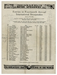 1926 Indy 500 Program