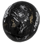 NASCAR Helmet Signed by 41 Drivers, Entire Starting Line-up at the ''Quicken Loans 400'' -- Signatures From Dale Earnhardt, Jr., Brad Keselowski, Jimmie Johnson & 38 More -- With NASCAR COA