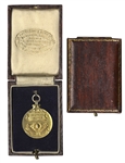 1947 Football League Division Championship Gold Medal -- Won by Cyril Done of Liverpool